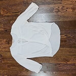 & Layered Crossover Hi-lo Top